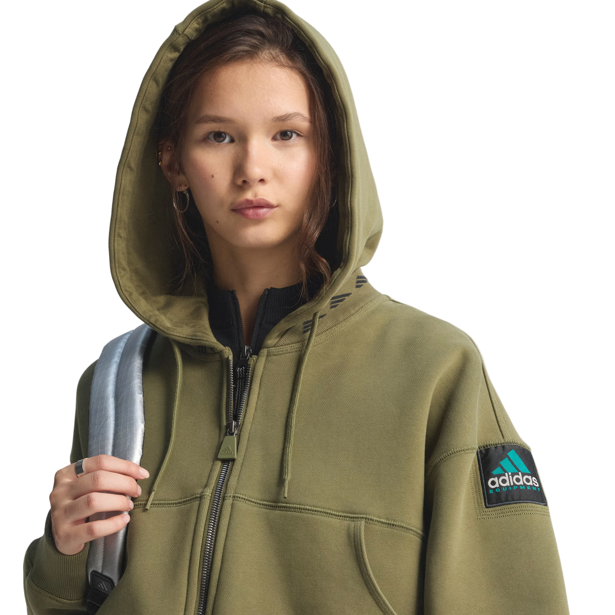 Equipment Cropped Hoodie