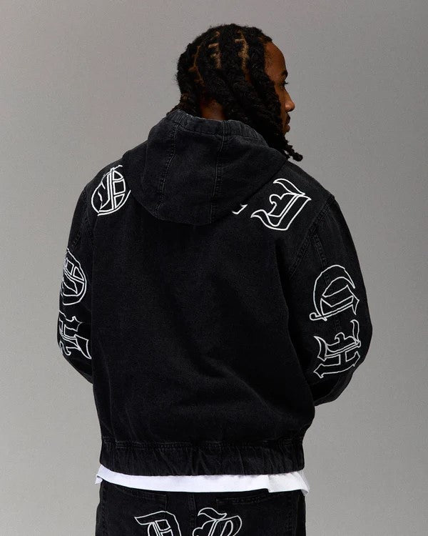 Winner's Circle Denim Hooded Jacket