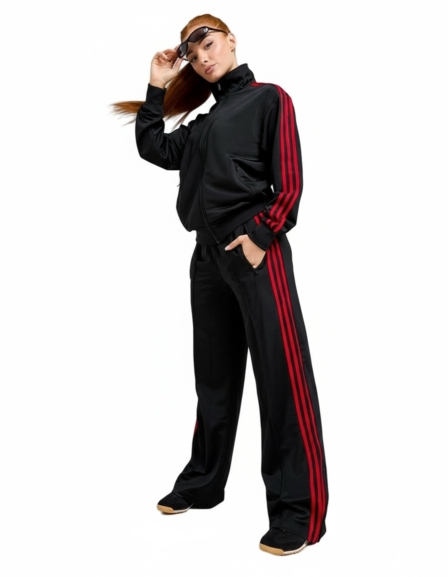 Oversized Fire bird Track Pants