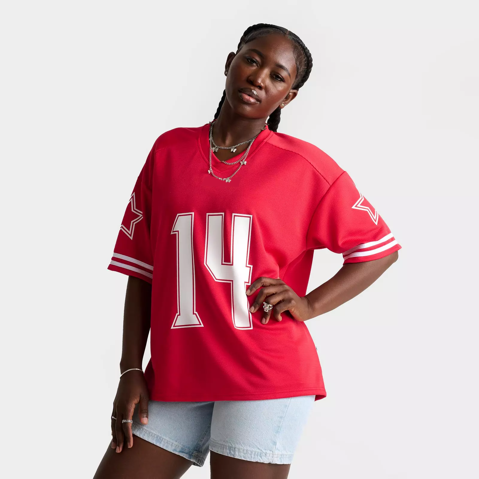 Women's Hood rich Nova Oversized Jersey T-Shirt
