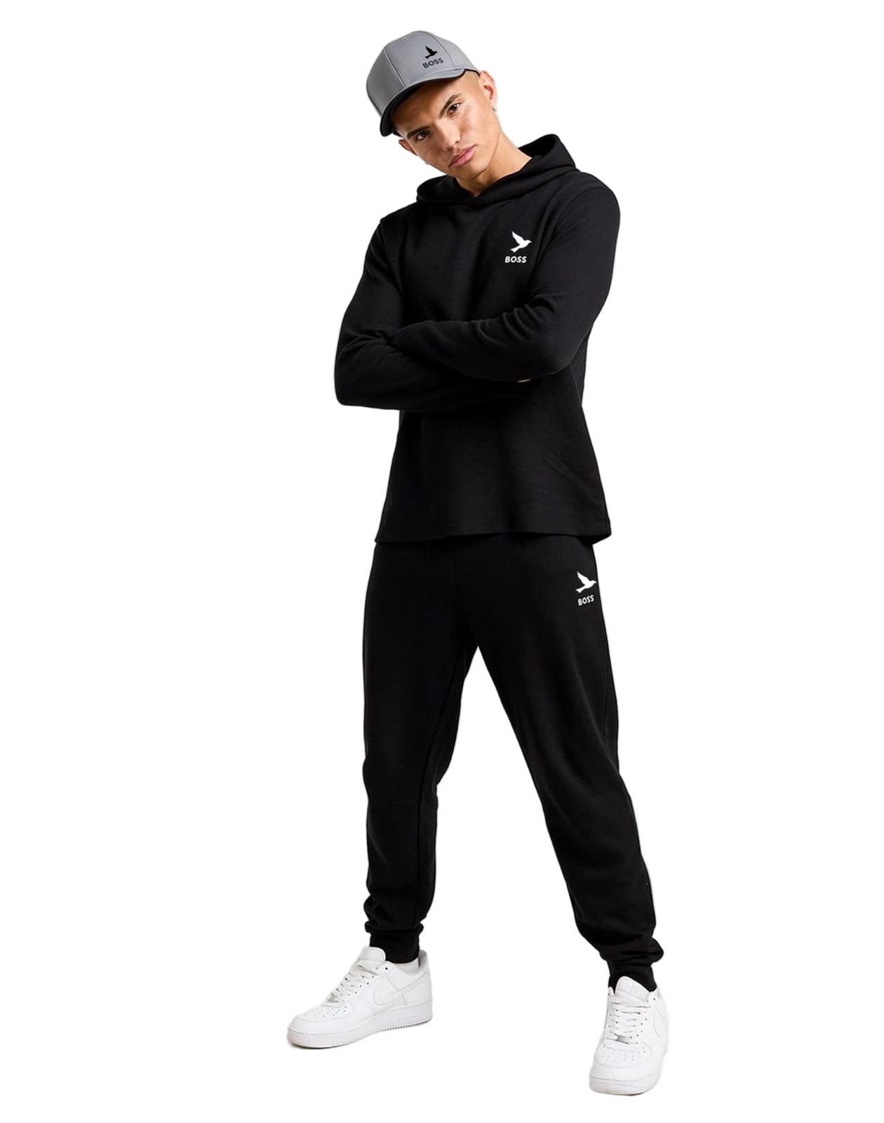BOSS Waffle Overhead Tracksuit