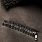 Shearling Moto Jacket Womens