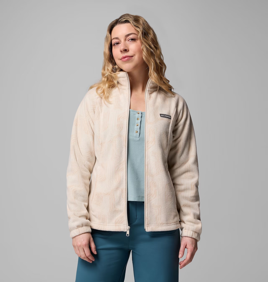 Women's Benton Springs Printed Full Zip Fleece Jacket