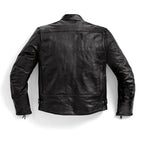 Stripes Leather Jacket