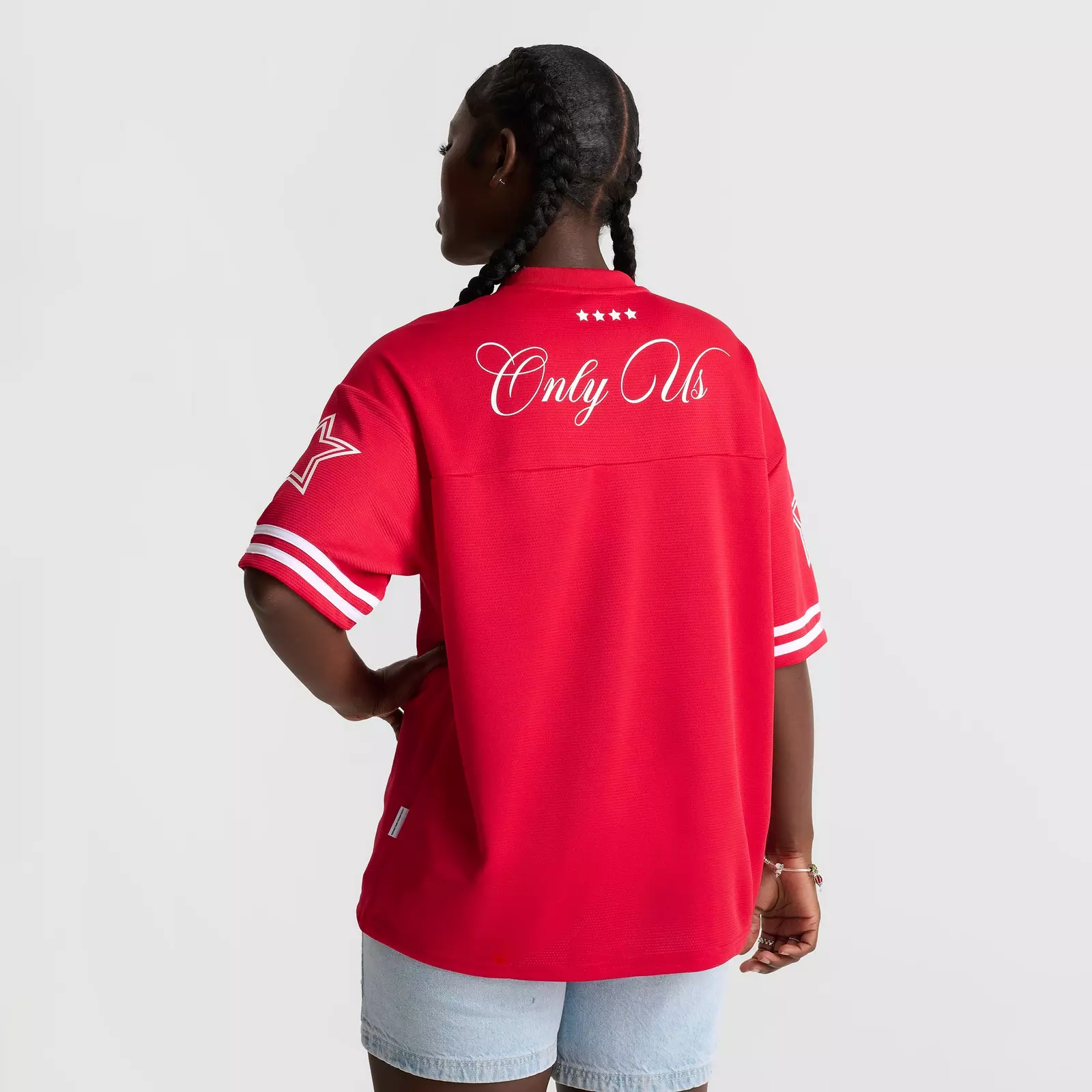 Women's Hood rich Nova Oversized Jersey T-Shirt