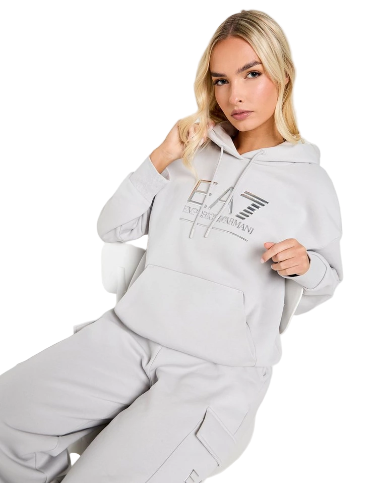 Emporium Armani Visibility Logo Boyfriend Hoodie