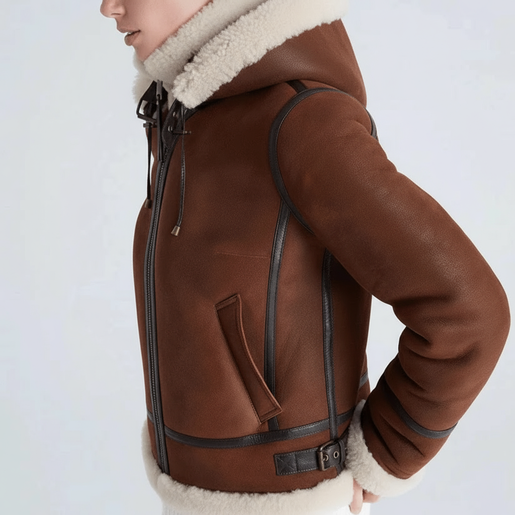 Shearing Leather Jacket