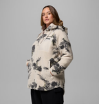 Women's Winter Warmth Printed Full Zip Hoodie jacket