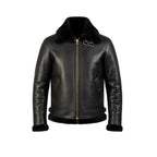 Mens Shearling Bomber Jacket