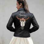 Personalized Bridal Shower Leather Jacket