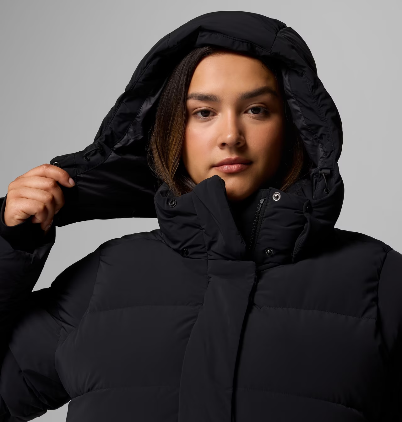 Women's Amaze Puff Long Hooded Jacket