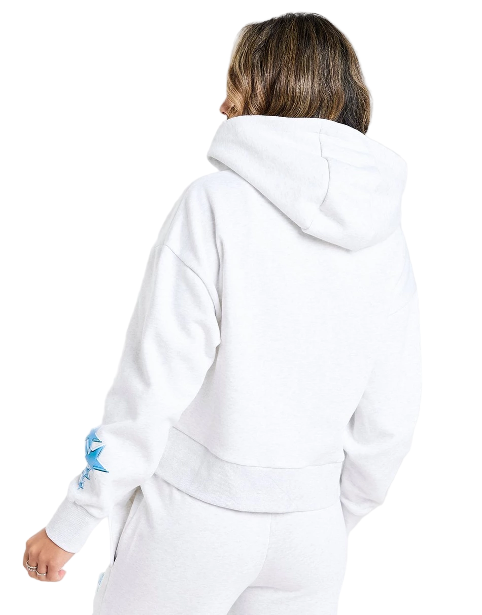 Hoops Crop Full Zip Hoodie