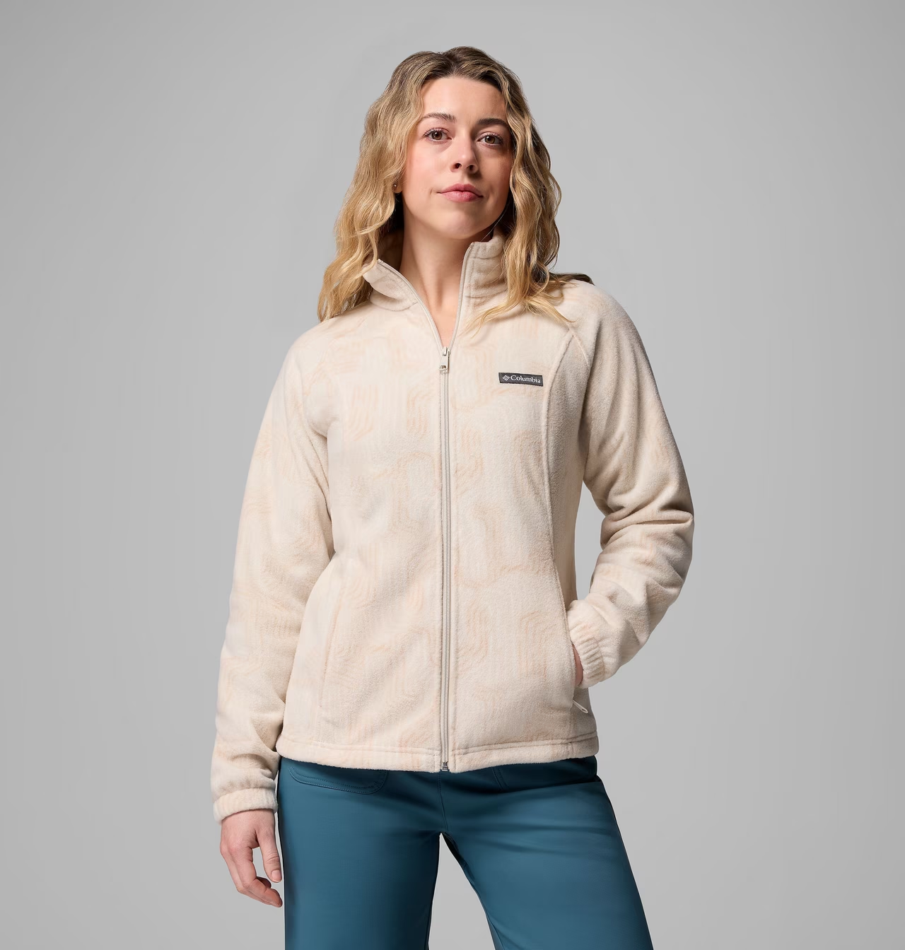 Women's Benton Springs Printed Full Zip Fleece Jacket