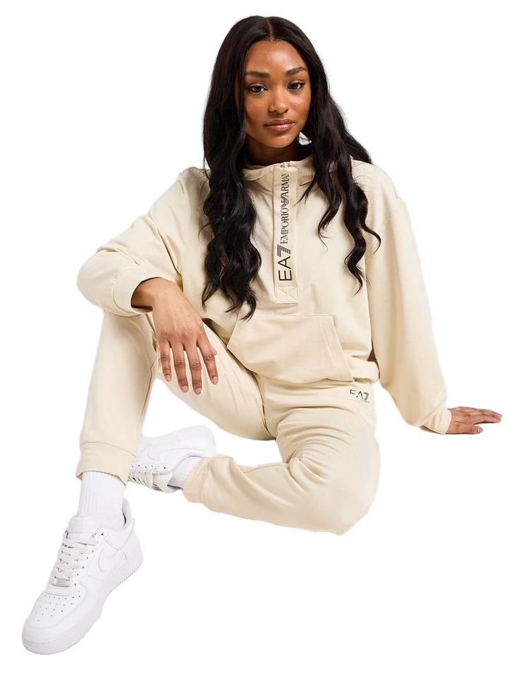 EA Emporium Armani Logo Placket Overhead Tracksuit