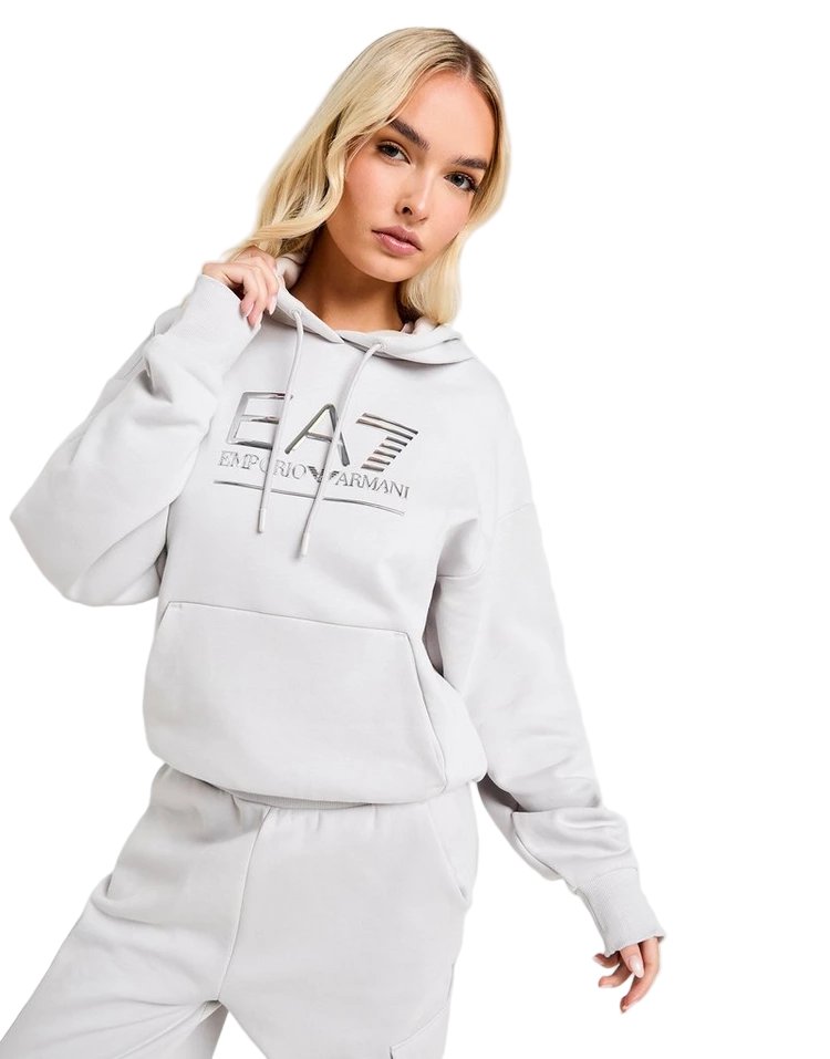 Emporium Armani Visibility Logo Boyfriend Hoodie