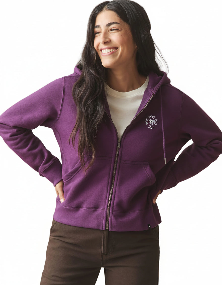 womens_chrome_hearts_hoodie_relaxed _classic_full_zip-2