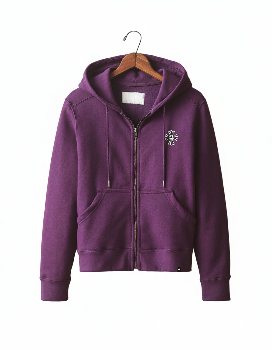 womens_chrome_hearts_hoodie_relaxed _classic_full_zip