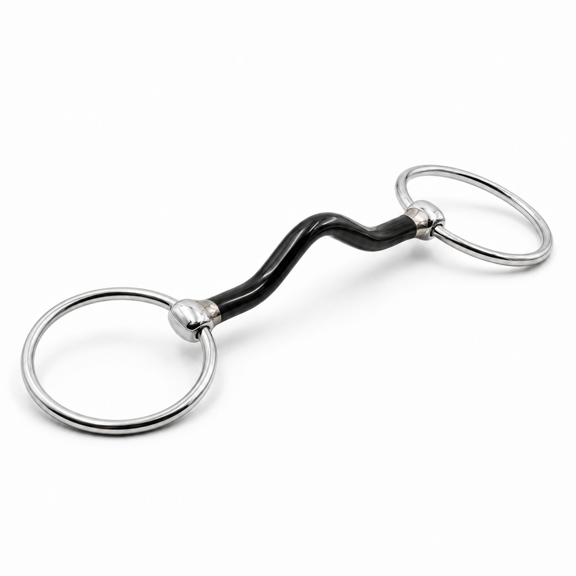 low port mullen mouth loose ring horse bit