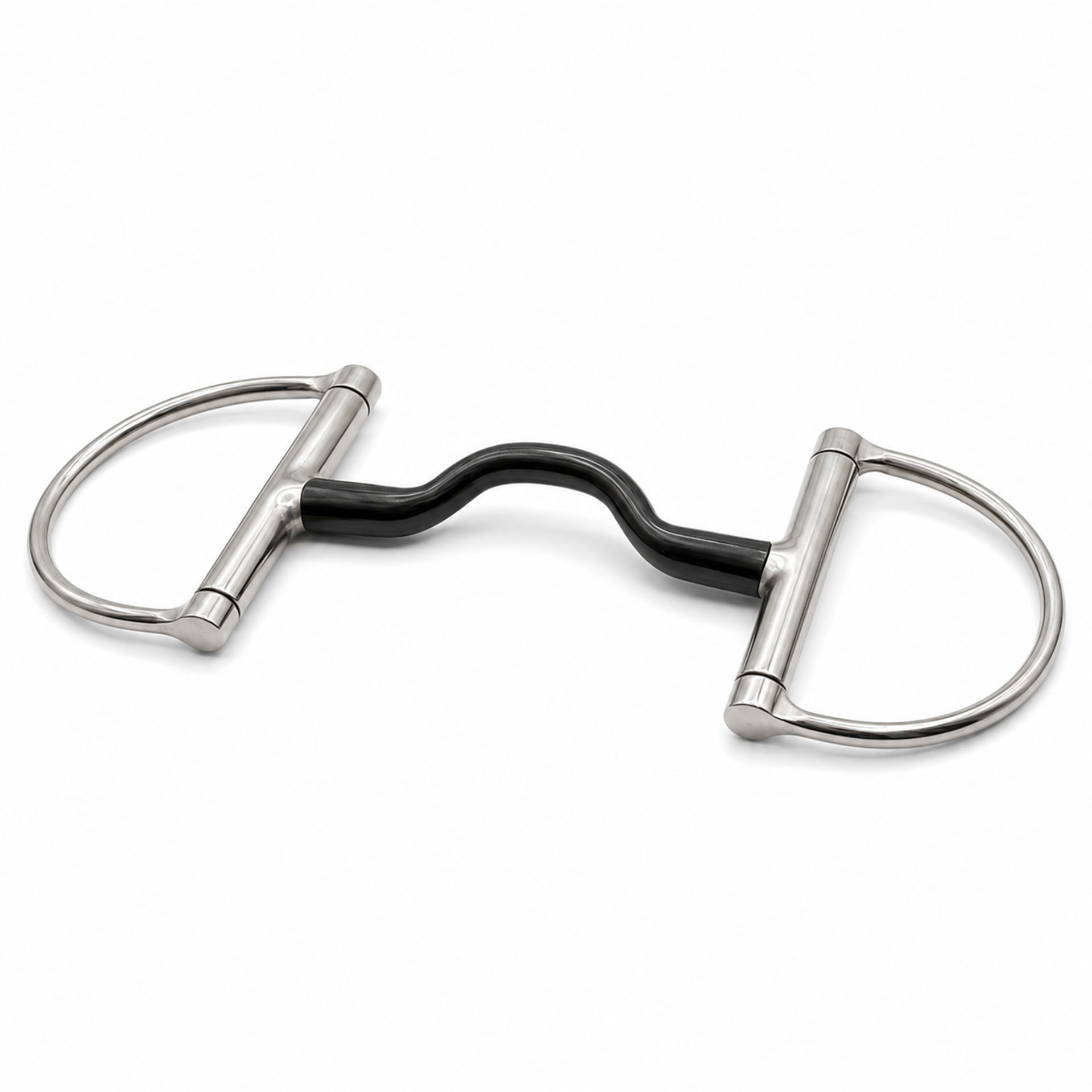 low port d ring sweet iron horse bit