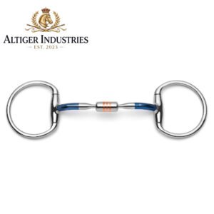 Eggbutt Capsule Sweet Iron Snaffle Horse Bit