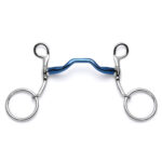 Baucher Low Port Mullen Mouth Horse Bit