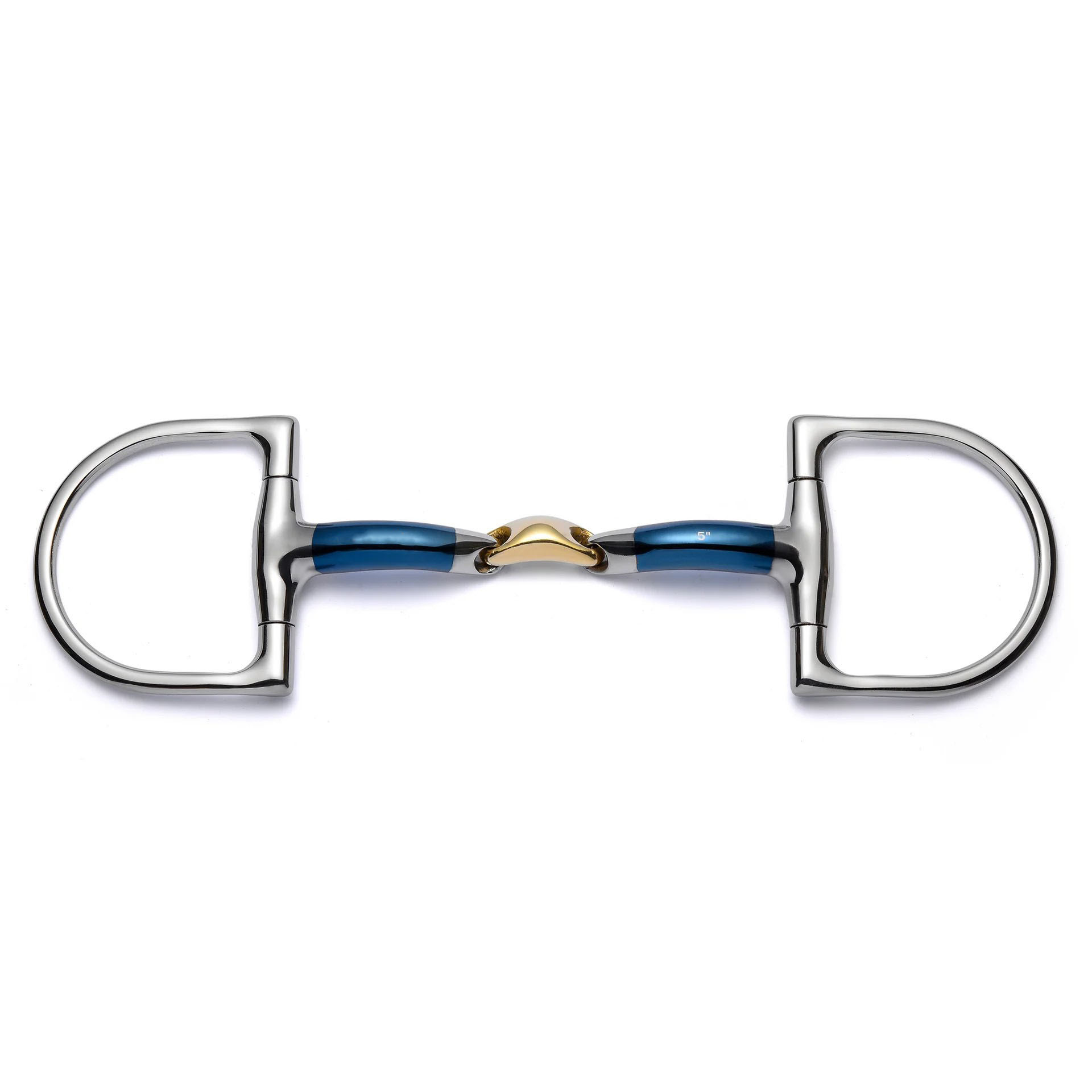 D-Ring Copper Roller Horse Bit