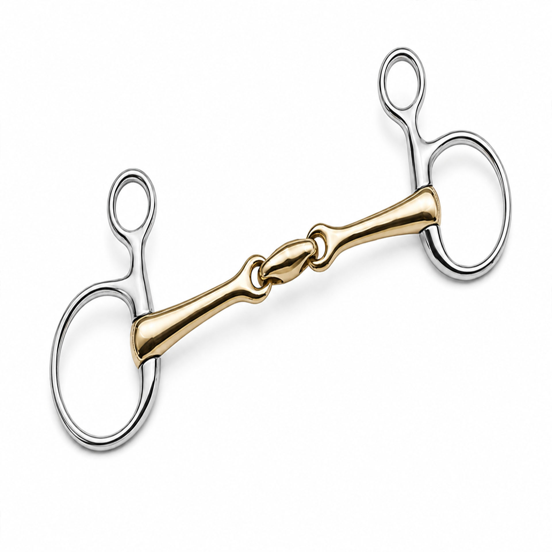 baucher savor gold lozenge horse bit
