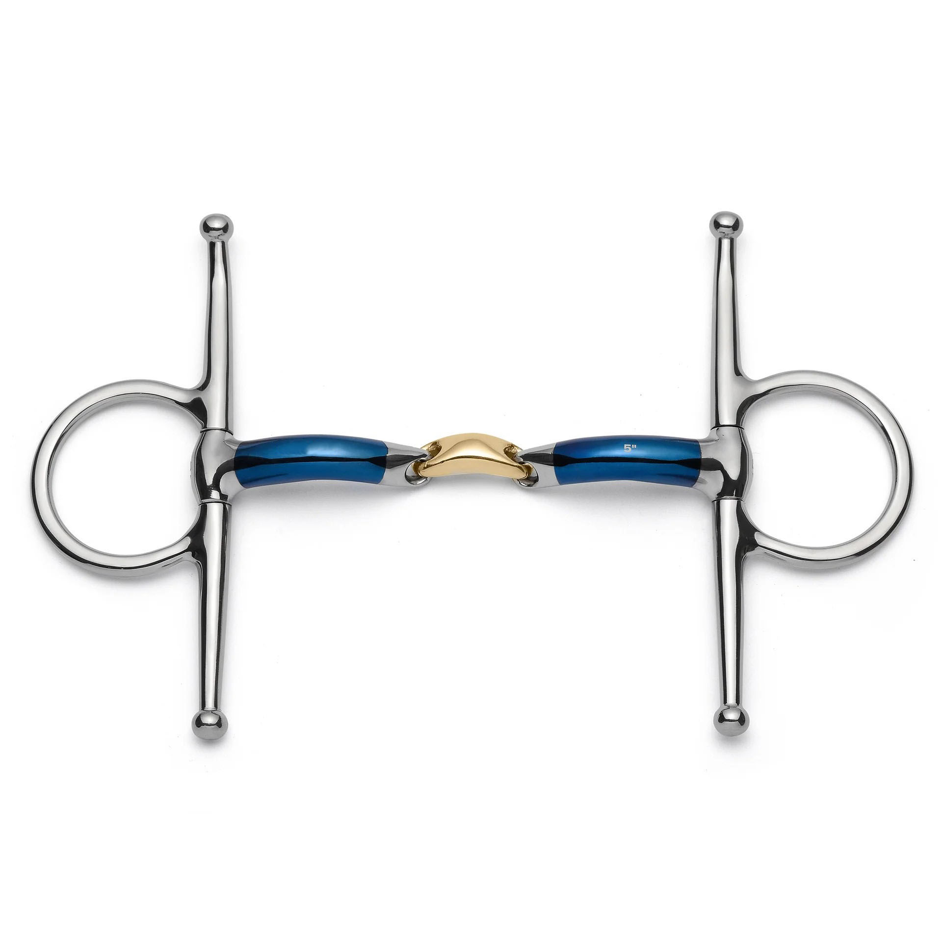 Full Cheek Lozenge Sweet Iron Snaffle Horse Bit