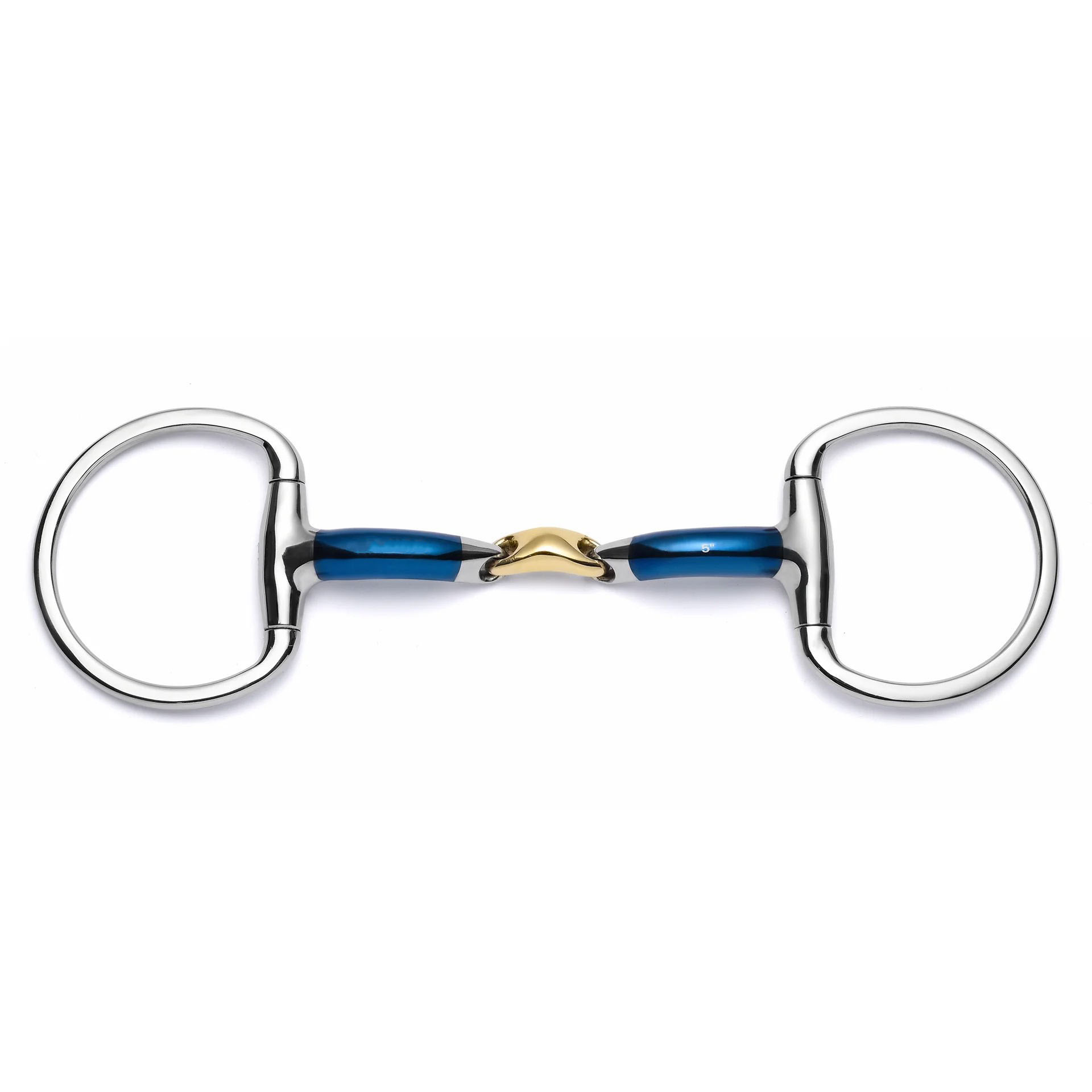 Premium Blue Sweet Iron Loose Ring Snaffle Horse Bit