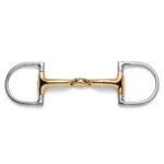 Gold Lozenge Full Cheek Horse Bit