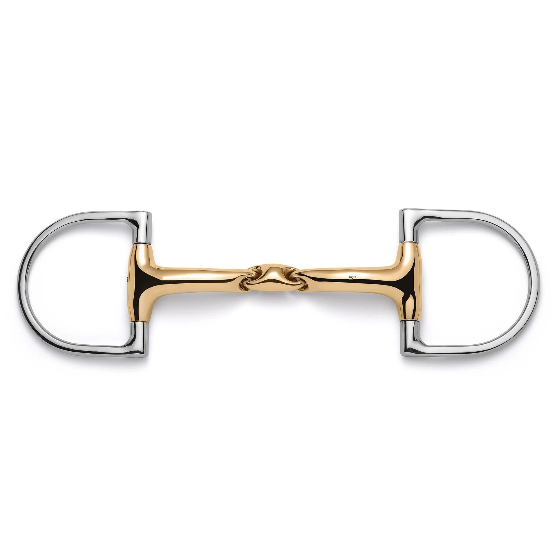 Gold Lozenge Full Cheek Horse Bit