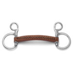 Baucher Soft Leather Snaffle Horse Bit