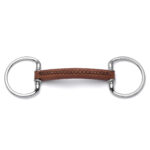 Eggbutt Soft Leather Snaffle Horse Bit
