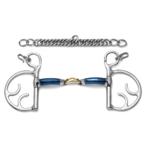 kimberwick lozenge sweet iron curb horse bit