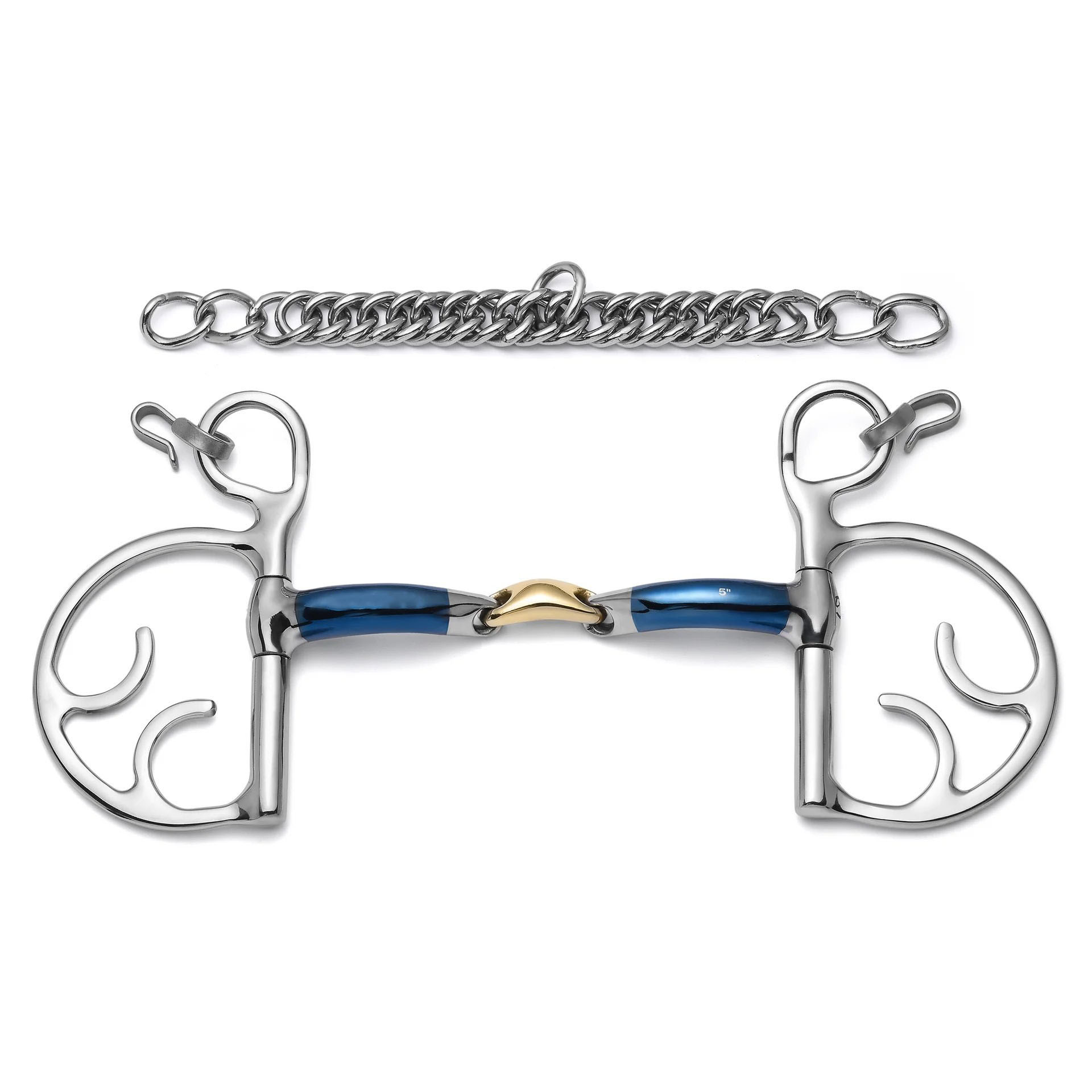 Kimberwick Lozenge Sweet Iron Curb Horse Bit