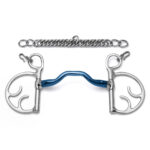 Kimberwick Low Port Mullen Sweet Iron Curb Horse Bit