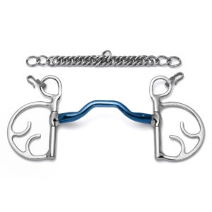 kimberwick low port mullen sweet iron curb horse bit