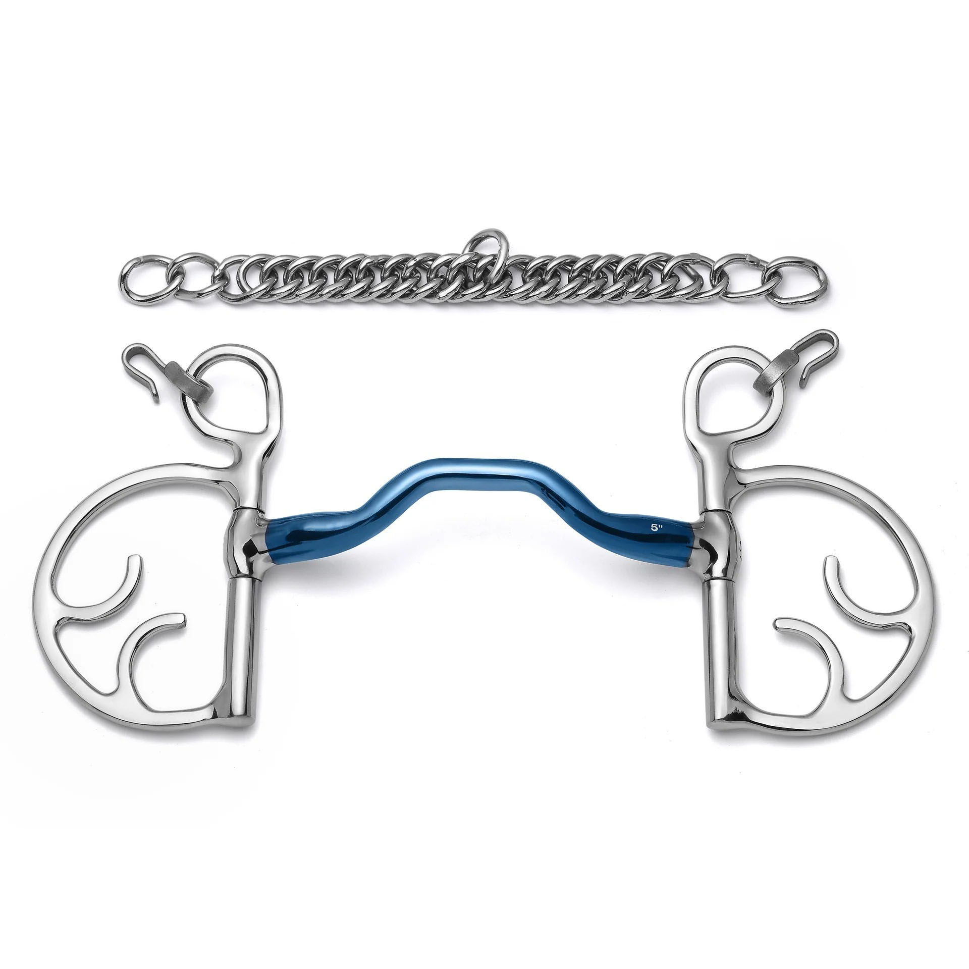 Kimberwick Low Port Mullen Sweet Iron Curb Horse Bit