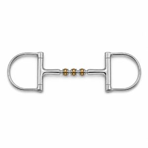 blue sweet iron barrel horse bit