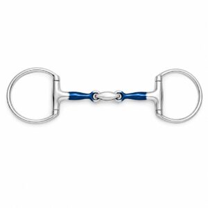 copper roller loose ring sweet iron snaffle horse bit