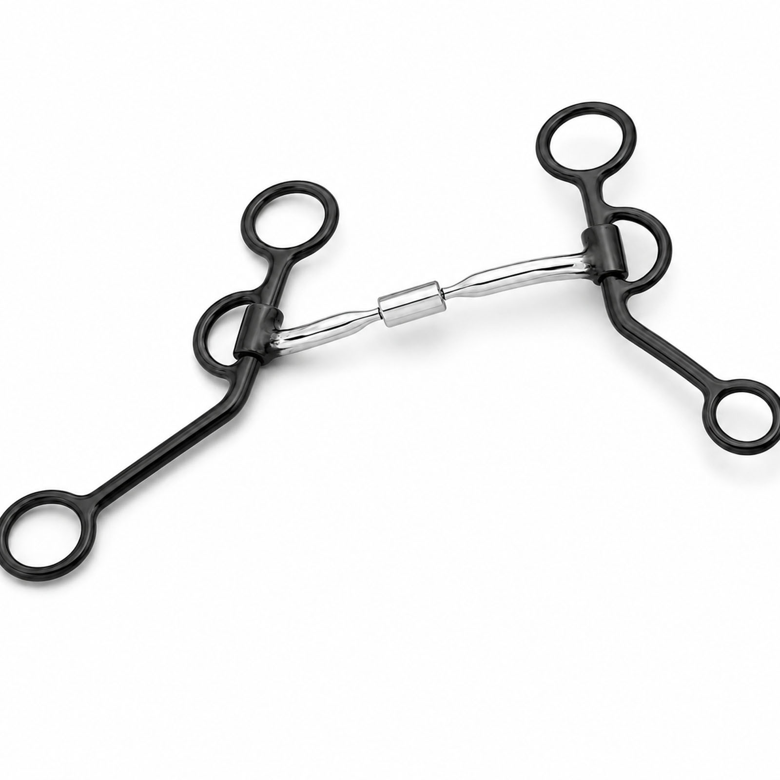 black copper roller long shank horse bit