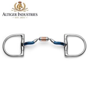 Hunter D Low Port Capsule Sweet Iron Snaffle Horse Bit