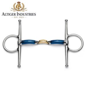 Full Cheek Lozenge Sweet Iron Snaffle Horse Bit