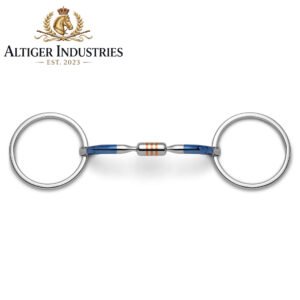 Loose Ring Capsule Sweet Iron Snaffle Horse Bit