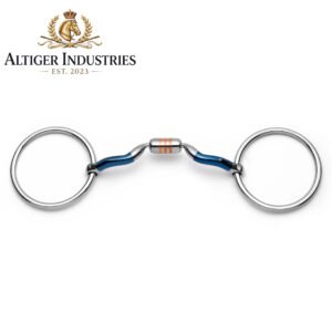 Loose Ring Low Port Capsule Sweet Iron Snaffle Horse Bit