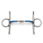 Copper Roller Full Cheek Snaffle Horse Bit