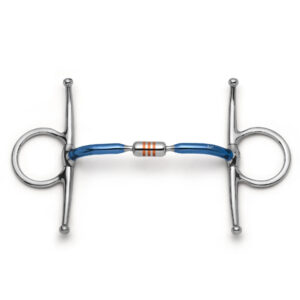 Copper Roller Full Cheek Snaffle Horse Bit
