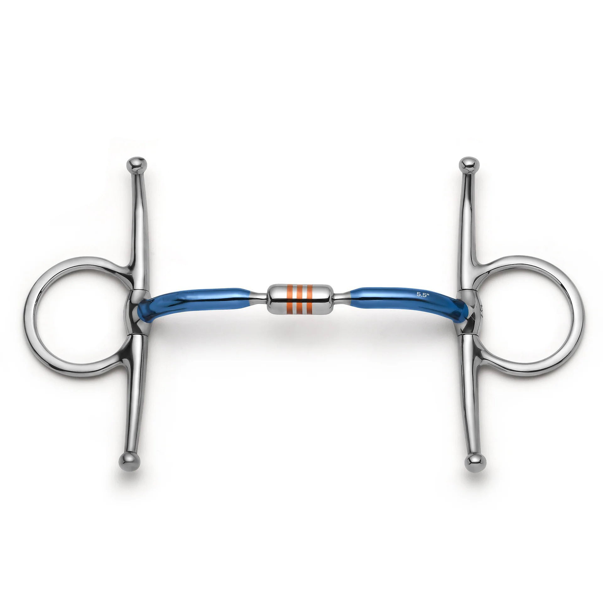 Copper Roller Full Cheek Snaffle Horse Bit