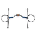 Full Cheek Copper Roller Snaffle Bit