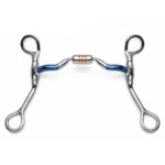 Blue Sweet Iron Barrel Short Shank Horse Bit